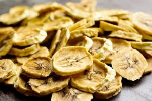 Banane séchée