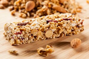 Barre céréalière aux amandes