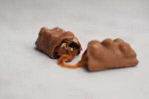Barre chocolatée aux fruits secs