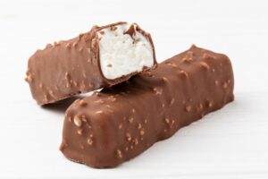 Barre chocolatée glacée