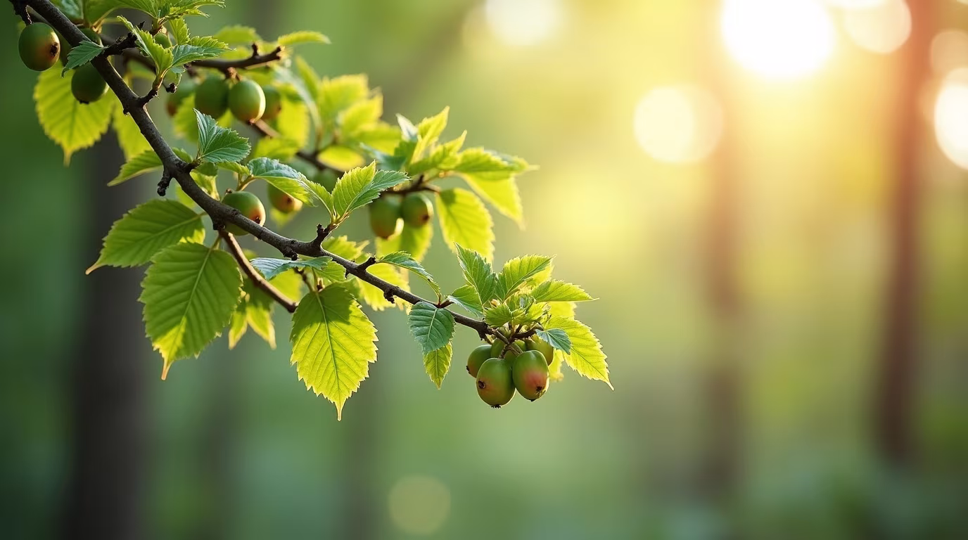 Branches de gattilier avec fruits en consultation de santé naturelle sur la régulation hormonale