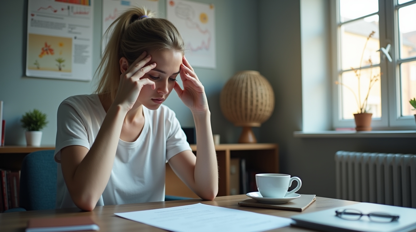 impact du stress sur les hormones et la concentration