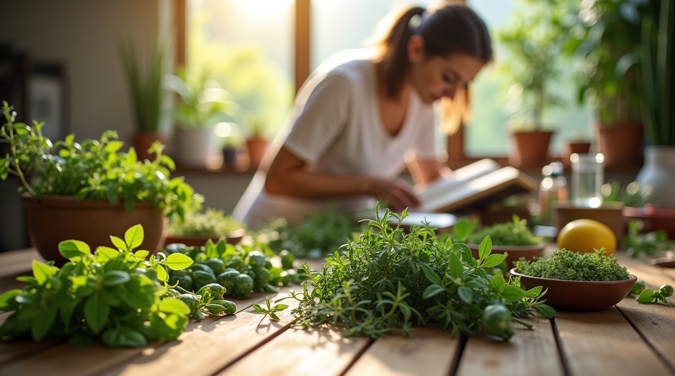 réguler les hormones avec des plantes