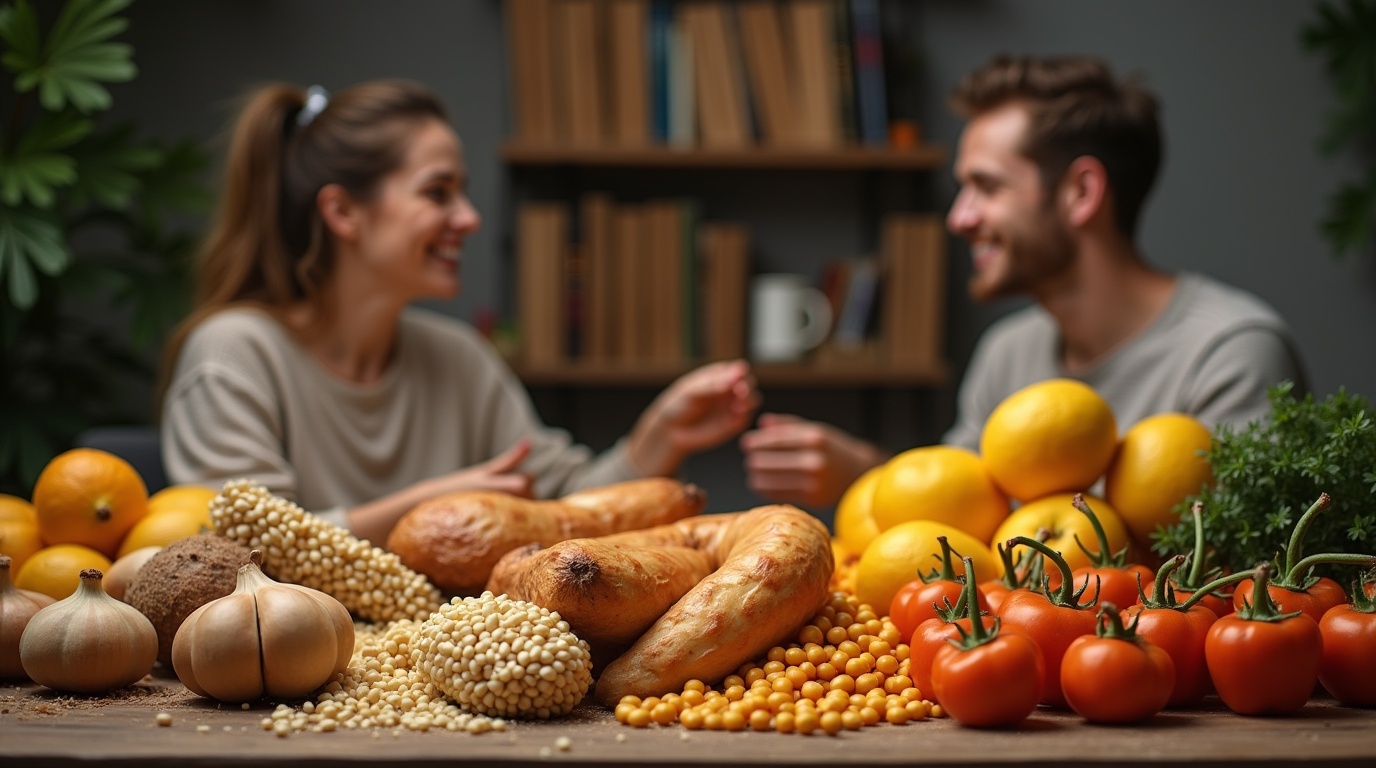 Repas nutritif illustrant le zinc et son impact sur la fonction reproductive.